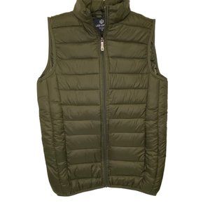 New Puffer Vest Men's Military Green